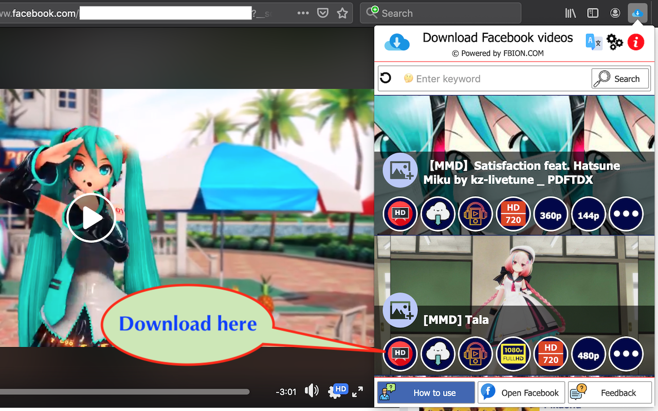 Download Facebook Video Firefox Mac
